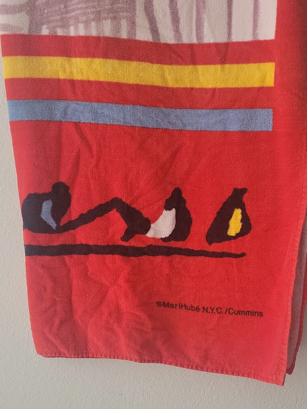 80s Vintage Hilasal Vintage Picasso Beach Towel